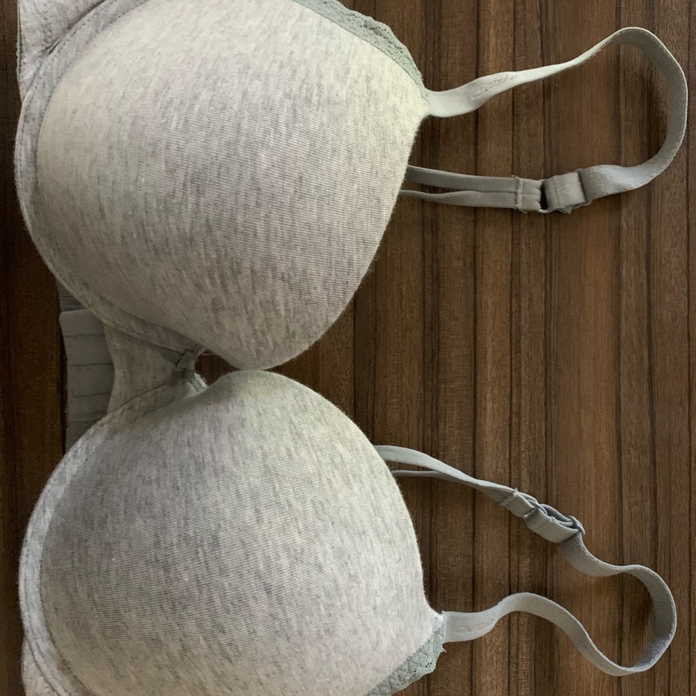 Aerie Gray Under Wire Bra